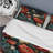 Blue And Red Poppy Flowers Pattern I Floral Duvet Cover-2050666464