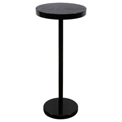 Table d'appoint Hawkin Designs, petite table d'appoint, table de bout, noir