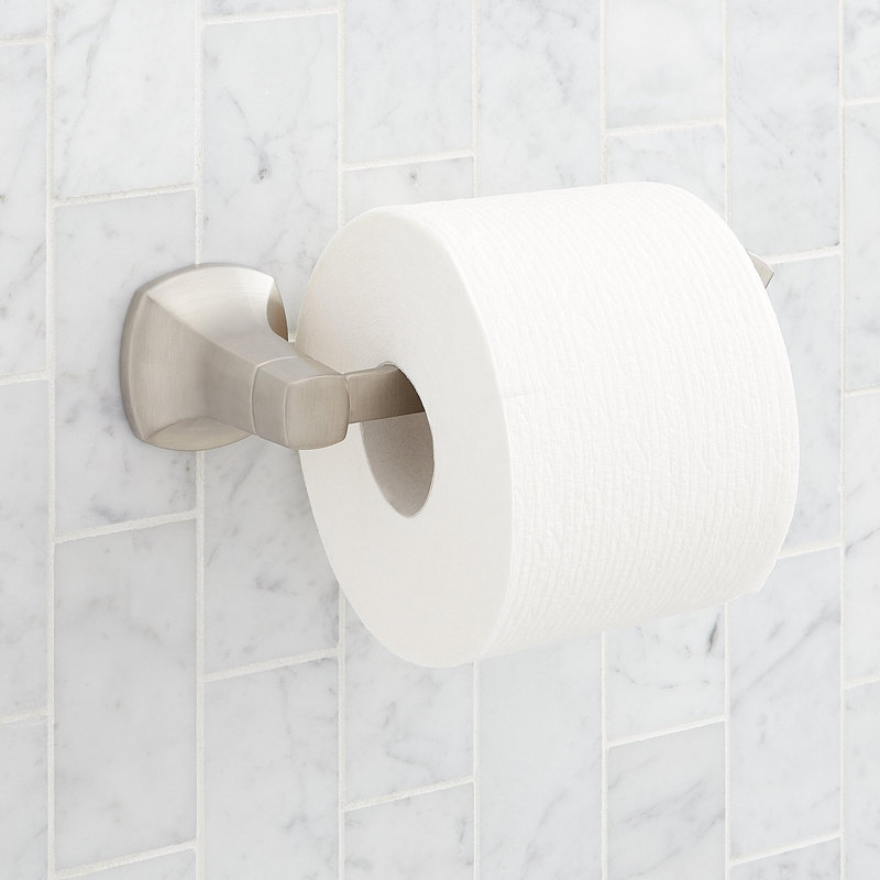 Porte-papier hygiénique Sefina, Nickel brossé