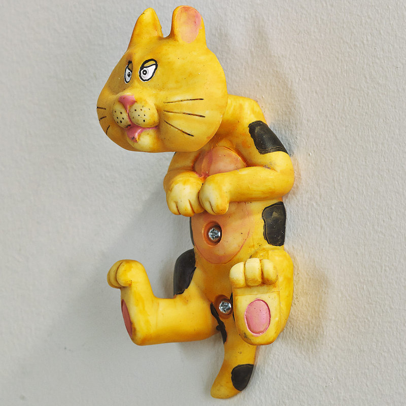 Crochet mural chat