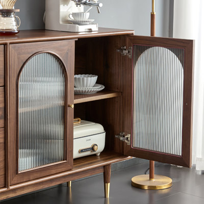 Buffet Simplicity avec portes en verre