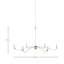 Irvine 6 - Light Candle Style Classic Chandelier-323278170
