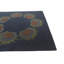 Tapis carré bleu marine Orlando