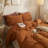 Ensemble de housse de couette 100% coton VCLIFE-433256810-433256811