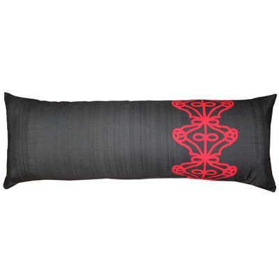 Scroll Geometric Throw Pillow