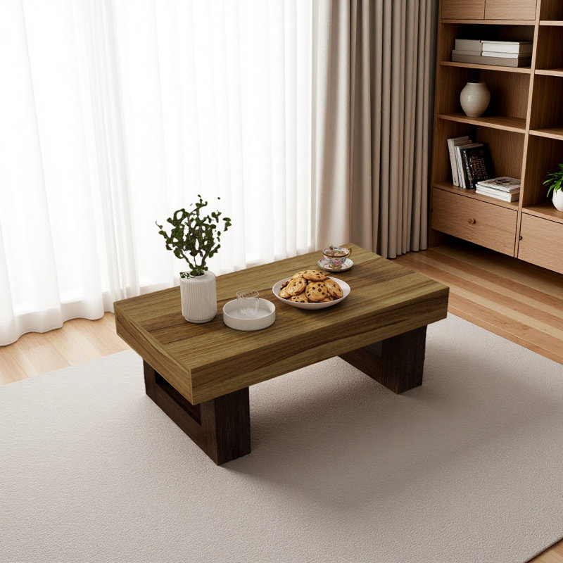 Table basse de 42 pouces en bois