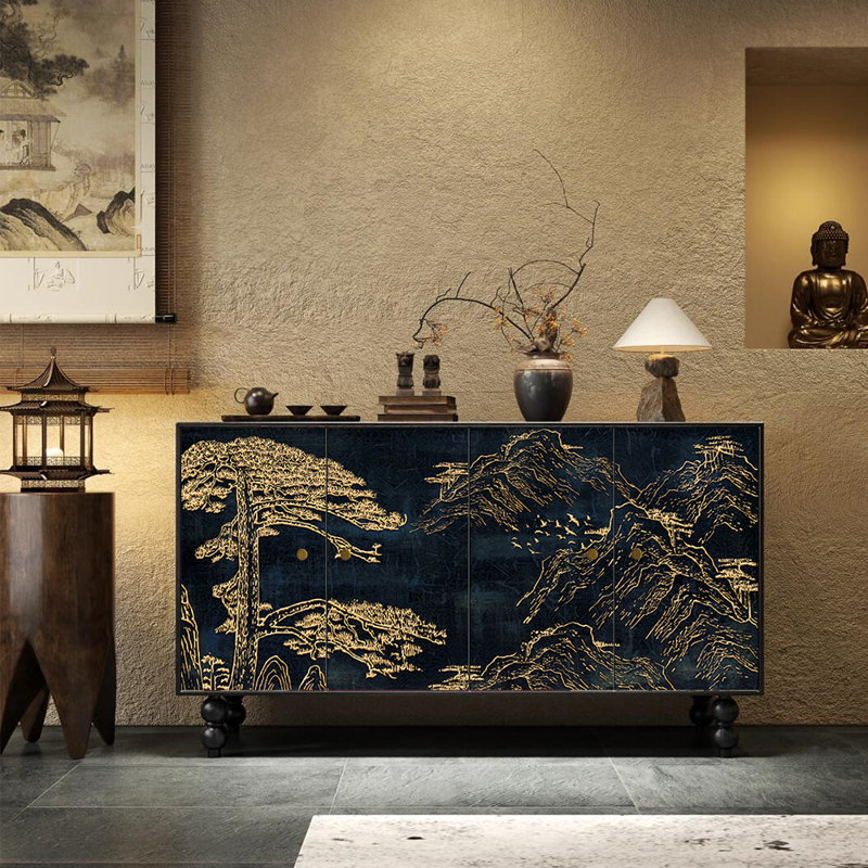 Nouvelle armoire d'entrée de style chinois