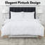 MHG Living Luxury Pintuck Duvet Cover Set - Soft and Breathable Microfiber for everyday comfort-136161243