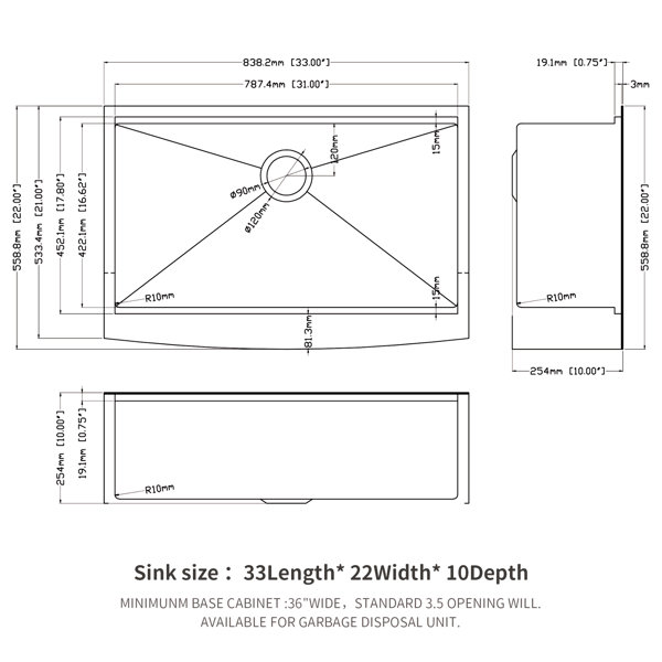 Product Dimensions
