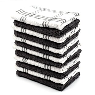 12 Herringbone Tea Towels 100% Cotton Lint Free Kitchen Dish Towels 50cm x  70cm