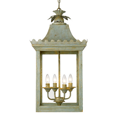 Lustre carré à 4 lumières Laverton