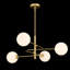 Lithopolis 4 - Light Glass Bubble Gold Ceiling Chandeliers-288779782-288456832