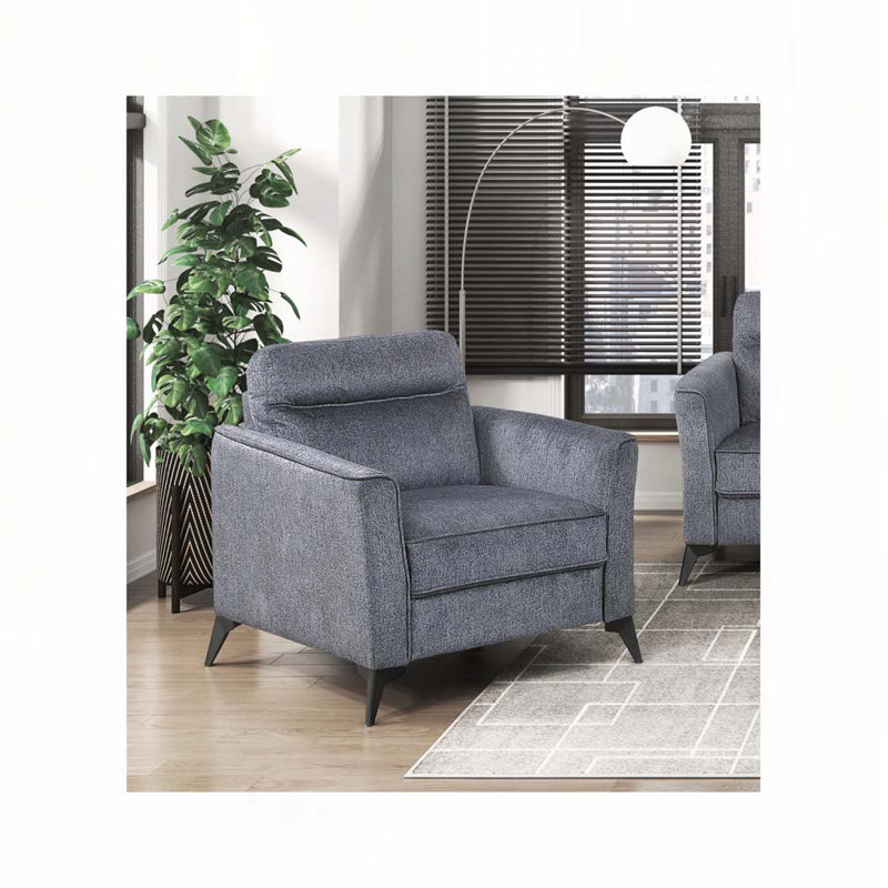 Chaise rembourrée Upholstery, Gris foncé