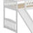 House Loft Bed With Slide-2048738435