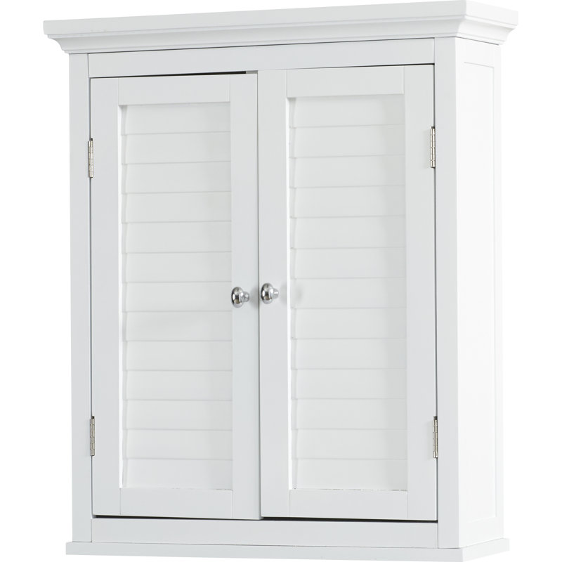 Zal Teamson Home Glancy 20" x 24" Removable Wall Cabinet, White
