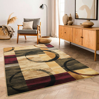Bristol GC_DYN7094 Multi 5 Ft. 3 In. X 7 Ft. 3 In. Area Rug
