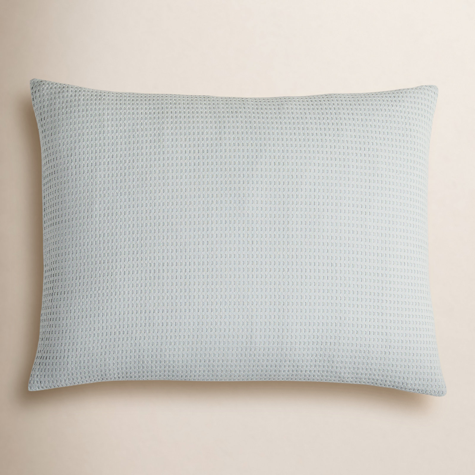 Felix Cotton Pillow Sham, Standard, Stormy Blue