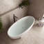 Baignoire sur piédestal de trempage solide 67 "x 31"