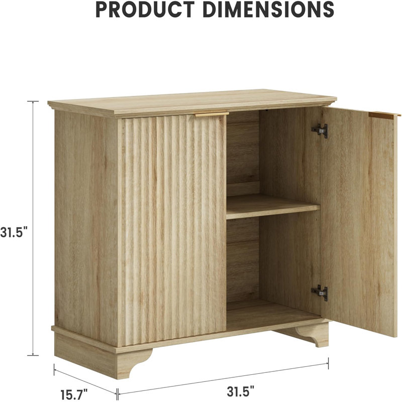 Coffee Bar Cabinet, Yellow