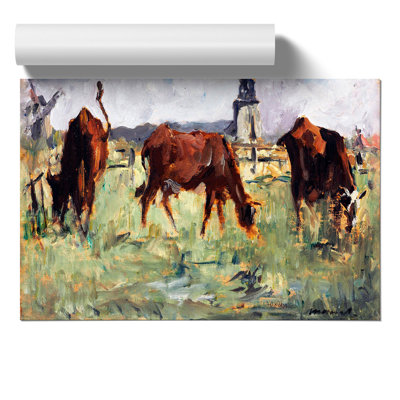 Cows in a Field by Edouard Manet - Frameless Print