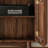 Pure black walnut bookcase