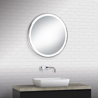 Celia Metal Flat Wall Mirror