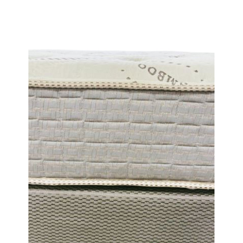 Matelas King de 37 cm (14,5 po) avec système de ressorts ensachés et mousse haute densité, base absorbante.