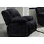 Fauteuil inclinable en ébène-481263153