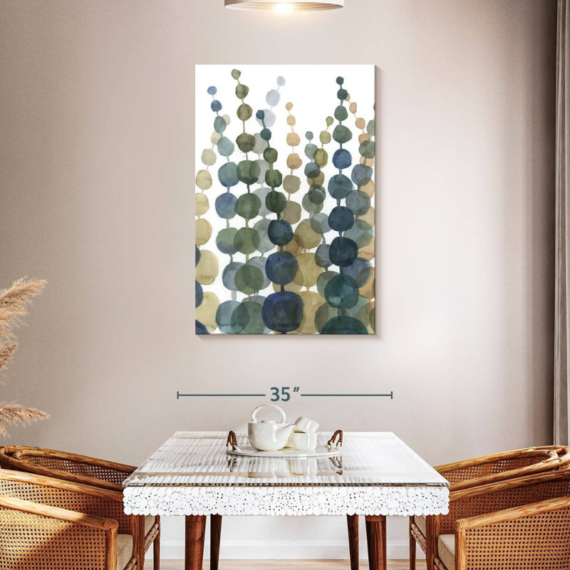 Avery Pompom Botanical II, 45" H x 30" W