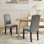 Chaise rembourrée Mourya