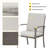 Leigh 8 - Person Patio Dining Set with Rectangular Table , Cushions Included