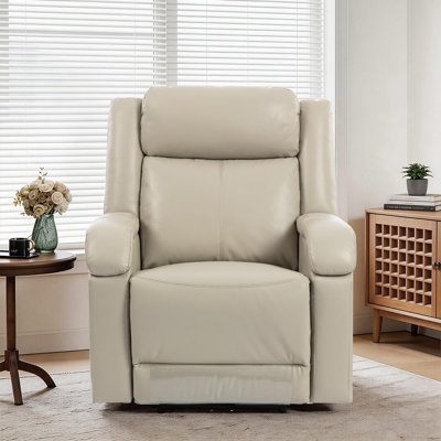Fauteuils inclinables électriques en simili cuir pour adultes