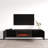 Baja 70.9" Modern TV Stand with Electric Fireplace, Matte Finish, Wall-Mounted-1524489440