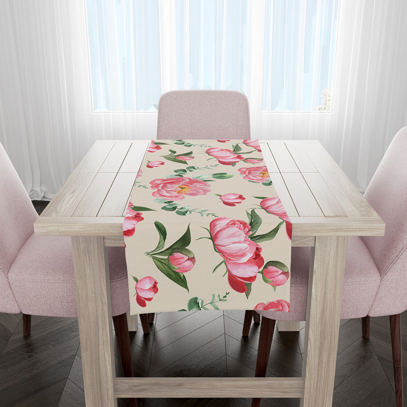 Saxis Floral Table Runner