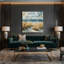 Art nautique gris sur toile-650104179