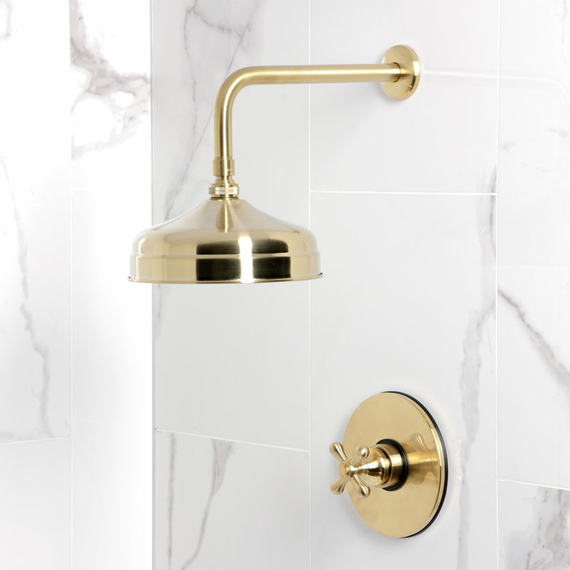 Robinet de douche à pression équilibrée Kingston, Laiton brossé