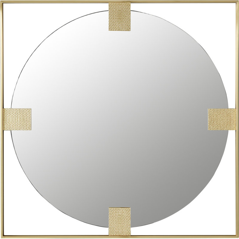 Paolo Flat Metal Wall Mirror