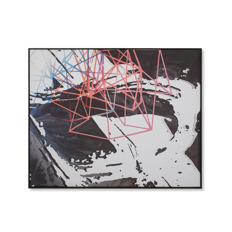 Abstract Lines Print