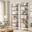 Janiyah 204.8cm H x 60cm W Ladder Bookcase