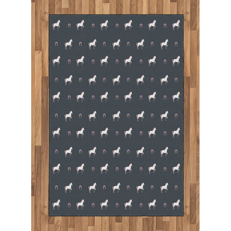 Damaris Animal Print Hand Woven Area Rug, Rectangle 120 x 180cm