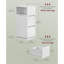 25cm W Manufactured Wood Bedside Table-1885371194