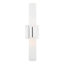 Cailum 2 Light Frosted Dimmable Vanity Light-2097853794