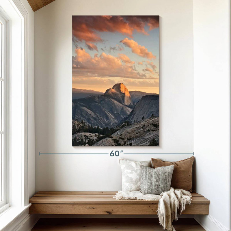 Alvord Yosemite au-dessus des nuages, H 51 po x l 34 po