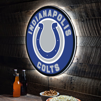 NFL LED Round Lighted Wall Sign