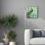 «Peacock Arbor V Blue» par Sue Schlabach, estampe numérique sur toile-551338944