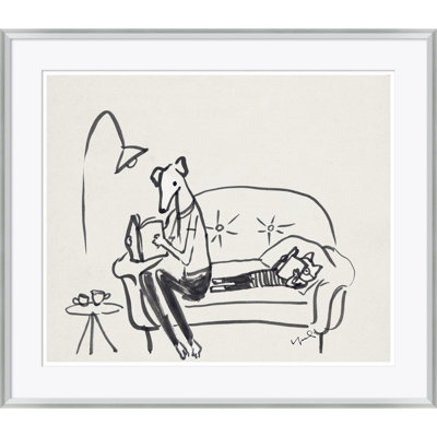 Bookworm Pets Giclee Print
