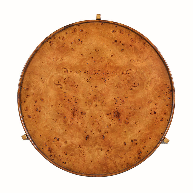 Table d'appoint Reston & Cara, Bois noueux rustique, Grand