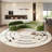 Semi-circular  arc negotiating sofa