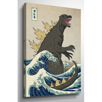 " The Great Monster Off Kanagawa "