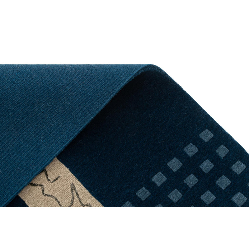 Jacoby Navy Blue Rug